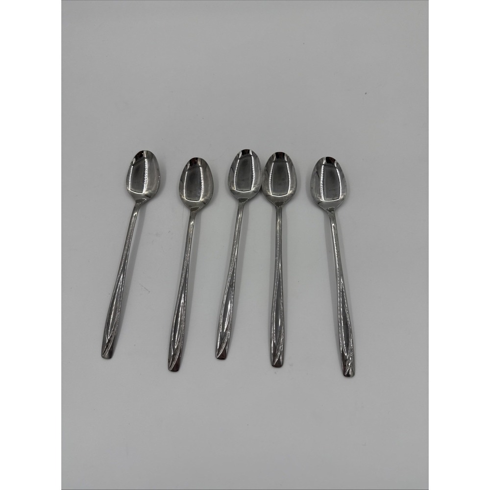 Rogers Cutlery Company Vintage Long Teaspoons International Silver Plated